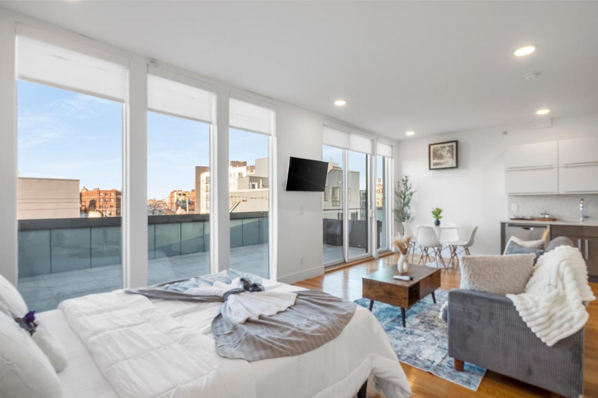 Appartamento Nolibs Luxury Loft Studio & Balcony Filadelfia Esterno foto